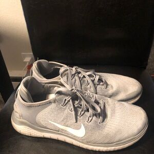Nike Womens Free RN 2018 942837-003 Gray Running Shoes Sneakers Size 10